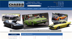 Desktop Screenshot of chassisengineering.com